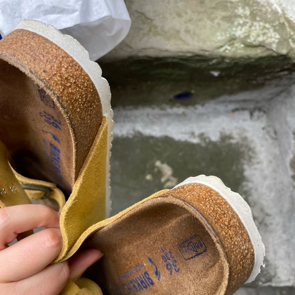 Arizona Suede Leather Ochre, soft footbed, Size 36 (5-6 US) - Picture 7 of 10
